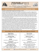 Weekly Bulletin 08.04.2024