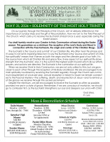Weekly Bulletin for 05.31.2026