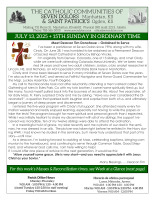 Weekly Bulletin for 7.13.2025