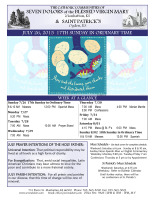 Weekly Bulletin for July26, 2015