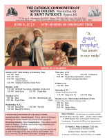 Weekly Bulletin for June 9, 2013