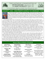 Weekly Bulletin for 8.09.2026
