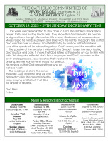 Weekly Bulletin for 10.19.2025