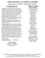 Weekly Bulletin for May 1, 2022
