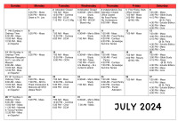 July 2024 Calendar