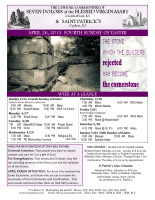 Weekly Bulletin for April 26, 2015