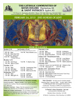 Weekly Bulletin for February 24, 2013