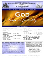 Weekly Bulletin for May 10, 2015