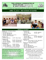 Weekly Bulletin for April 14, 2013