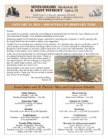 Weekly Bulletin 01.21.2024