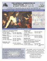 Weekly Bulletin for April 27, 2014