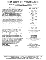 Weekly Bulletin for May 16, 2021