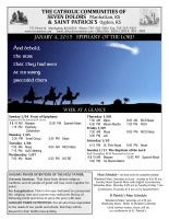 Weekly Bulletin for January 4, 2015