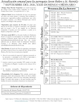 Boletín del 6 de Septiembre
