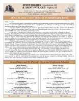 Weekly Bulletin 6.30.2024