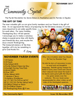 Monthly Newsletter for November 2017