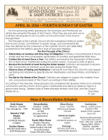 Weekly Bulletin for 04.26.2026