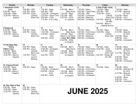 June 2025 + Easter Flowers