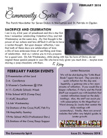 Monthly Newsletter for February 2018