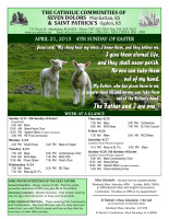 Weekly Bulletin for April 21, 2013