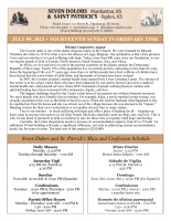 Weekly Bulletin for 07.09.2023