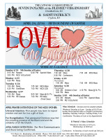 Weekly Bulletin for April 24, 2016