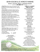 Weekly Bulletin for June 2, 2019