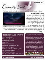 Monthly Newsletter for December 2017
