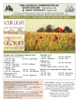 Weekly Bulletin for February 9, 2014