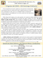Boletín de 9 Agosto
