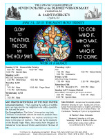 Weekly Bulletin for May 31, 2015