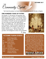 Monthly Newsletter for October 2017