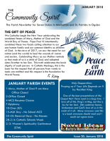 Monthly Newsletter for January 2018