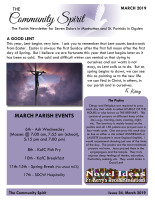 Monthly Newsletter for March 2019