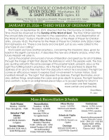 Weekly Bulletin for 01.25.2026