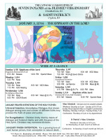 Weekly Bulletin for January 3, 2016