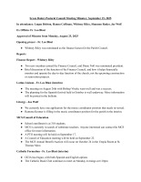 Parish Council Minutes 09.05.2025