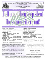 Weekly Bulletin for March 20, 2016